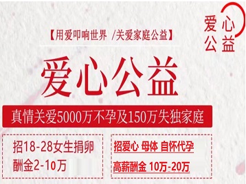 萧县捐卵助孕生子 爱心志愿者招募